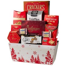 Cheerful Holiday Gift Basket