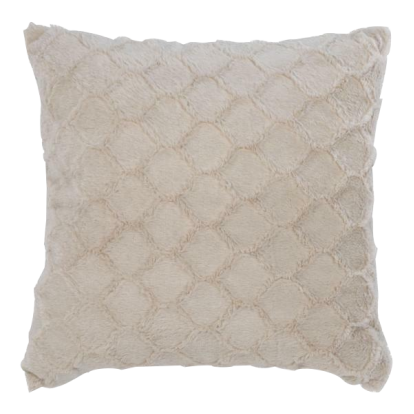 Ivory Textured Pillow