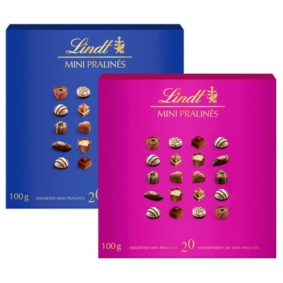 Lindt Mini Pralines Asst Chocolates (case)