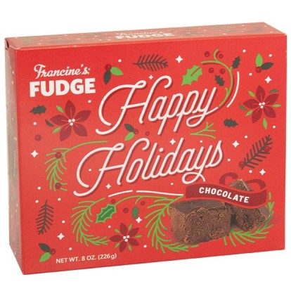 Francine's Holiday Chocolate Fudge (case)