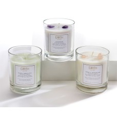 Scented Candles With Wellness Stones