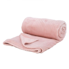 Pink Soft Throw Blanket